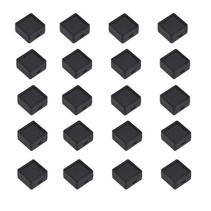 Glass Cover Transparent Bare Stone Box Diamond Acrylic Gem Display Storage Props