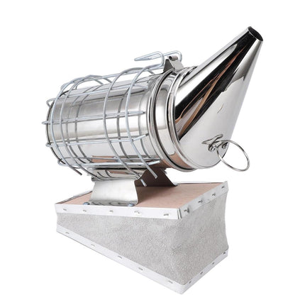 Beekeeping Smoke Blower Tool Stainless Steel Smoke Outlet for Hive Smoking Gear