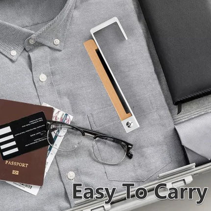 2PCS Over Door Clothes Hanger Folding Hook Closet Garment Storage Organizer