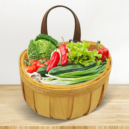 Imitation Rattan Woven Storage Basket Shelf Organizer Wash Rack for Home Decor