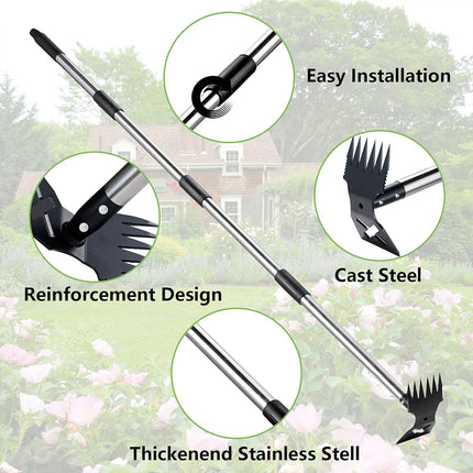 MultiFunctional Hoe Weeder Garden Tool Heavy Duty Durable for Yard Lawn Grooming