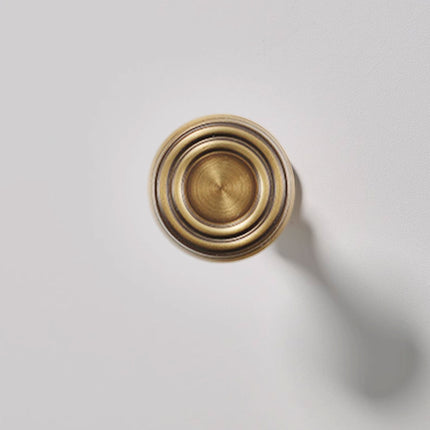 Copper Cabinet Handle Simple Retro Wardrobe Drawer Pull for Cabinet Furniture