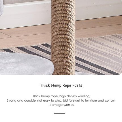 Cat Tree Tower Climbing Frame Cat Climber Indoor Furniture Scratcher for Kittens