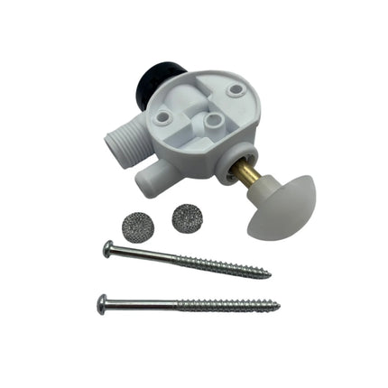 RV Water Valve Kit Camper Plumbing Valve Set Trailer Water Line Replacement Part