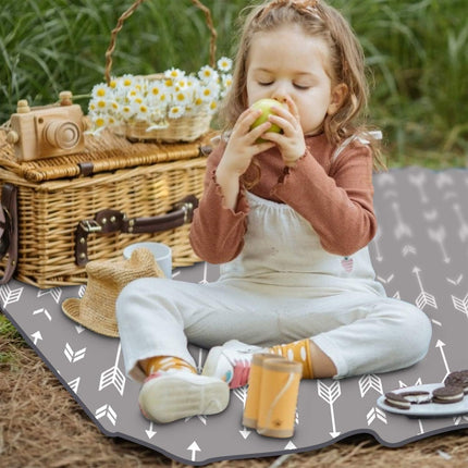 Non Slip Waterproof Floor Mat High Chair Picnic Tablecloth Play Protector