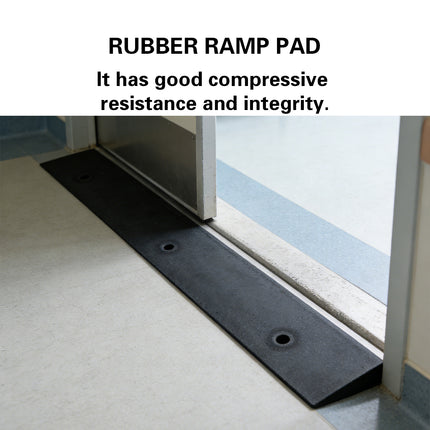 Anti-Slip Rubber Ramp Mat Step Slope Stairs Carpet Wear-Resistant Safety Durable