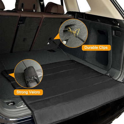 Universal Foldable Car Bumper Guard Trunk Bumper Protector Goods Trunk Carpet
