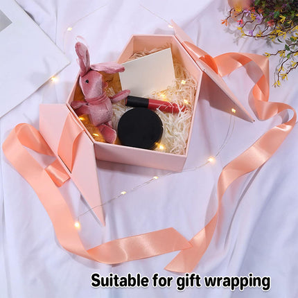 Gift Box Empty Love Birthday Box for Presents Decorative Packaging for Gifts