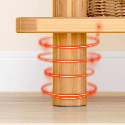 Coffee Table Bedside Nightstand Mini Side Table Home Storage Shelf Furniture