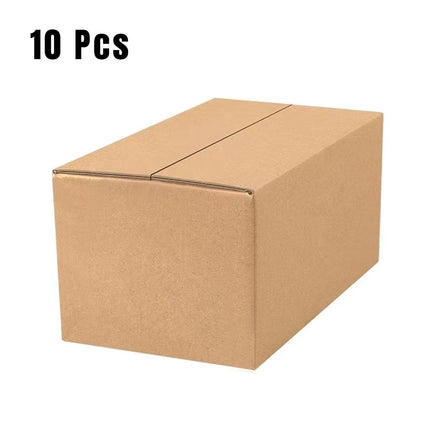 10pcs Thick Carton Box 60x50x50cm Heavy Duty Packing Box for Shipping Storage