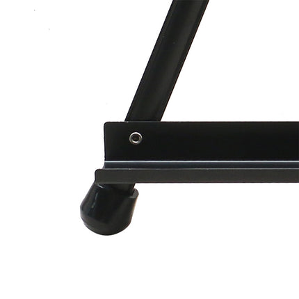 Black Aluminum Tabletop Easel Stand with Adjustable Arms for Art Painting Display