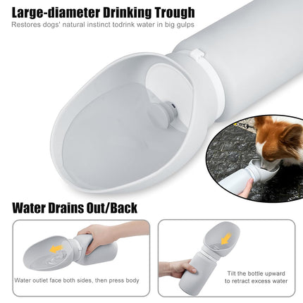 Dog Water Drinking Device for Walk Basic Portable Foldable Outdoor Travel Cup