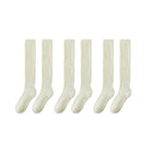 3Pairs Warm Calf Socks Stack Stockings Winter Fall Over Knee High Thick Socks Set