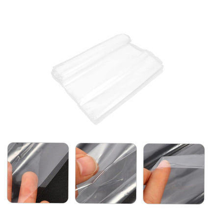 100/200PCS POF Clear POF Heat Shrink Bags for Packaging Sealing Use