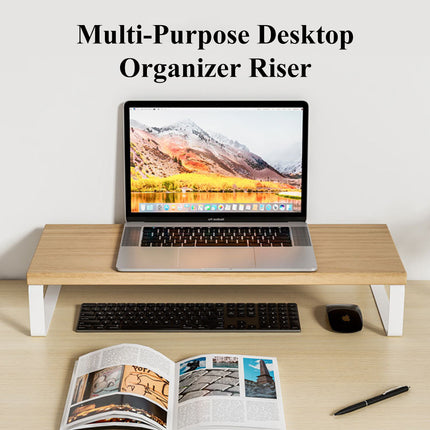 Multi-Purpose Desktop Monitor Stand Riser Durable for Desk Organizer Storage Use