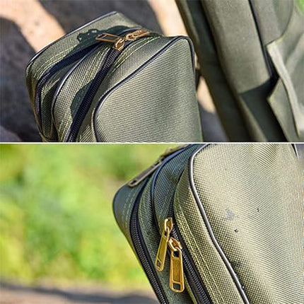 150cm Portable Foldable Fishing Rod Carrier Fish Pole Tools Storage Bag Case