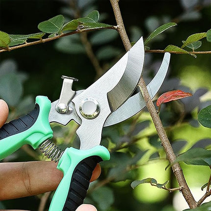 3PCS Stainless Steel Garden Shears Set Multi Function for Pruning Trimming Plants