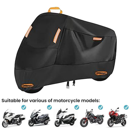 Motorcycle Cover Universal Waterproof Dustproof Bike Cover Outdoor Protection