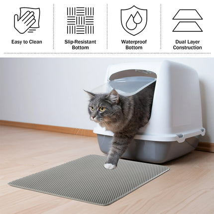 Washable Cat Litter Pad Waterproof Mat Reusable Pet Pee Training Pad Litter Box