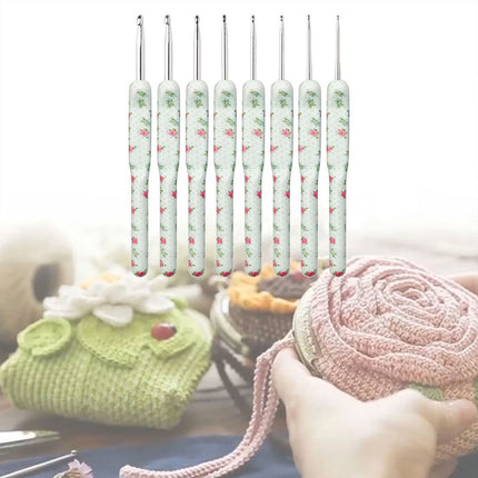 Handmade Crochet Set for Beginners DIY Craft Scarf Hat Making Supplies