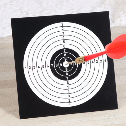 200PCS 14x14cm Bulk Paper Target Reactive Paper Targets for Shooting Practice