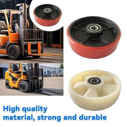 Pallet Truck Wheels 180x50mm Nylon NL or Red PU