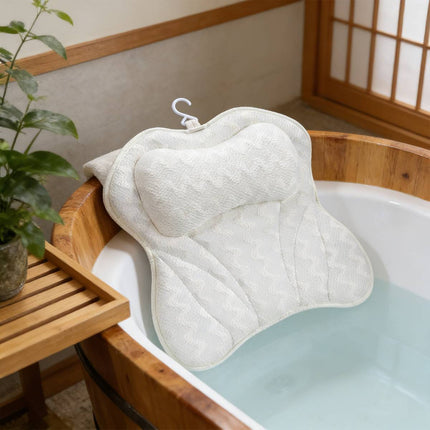 Butterfly Mesh Bath Pillow with 6 Suction Cups