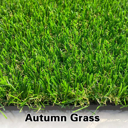 Artificial Synthetic Grass Lawn Realistic Fake Turf Garden Outdoor Decor Set