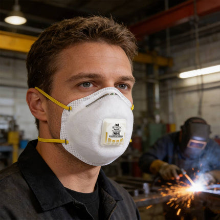 2pc 8511cn N95 Professional Welding Fume Grinding Safety Protect Respirator Mask