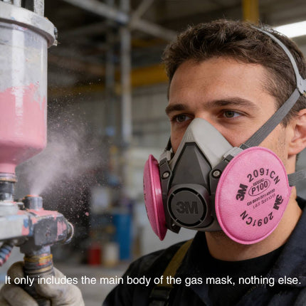 6200 Half Facepiece Respirator Mask Organic Vapor Chemical Safety Protection
