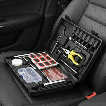148pcs Tubeless Tire Repair Tool Kit with Case