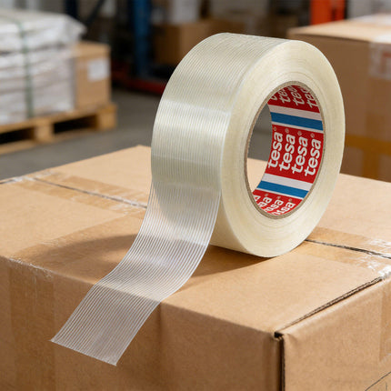 Transparent Packing Tape 2.5cm x 50m High Tack Abrasion Scratch Resistant