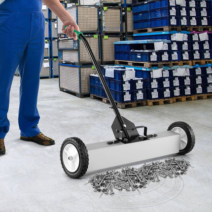 Rolling Magnetic Floor Sweeper 75cm Wide Quick Release