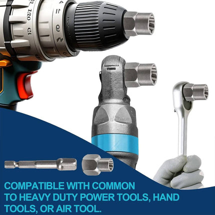 26pcs Multi Size Bolt Extractor Kit Broken Screw Removal Tool Damaged Thread