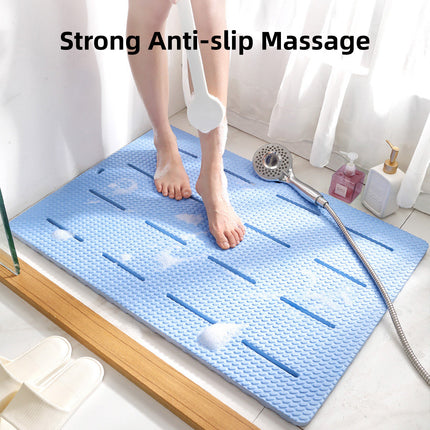 Bathroom Floor Mat Non Slip Shower Rug Soft Quick Dry Household Bath Carpet Mat