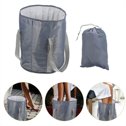 Foldable Foot Soaking Bucket Portable Heat Preserving Basin Travel Foot Bath Tub