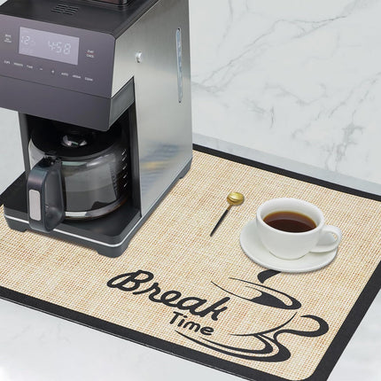 Coffee Machine Absorbent Pad Diatomaceous Earth Quick Dry Dish Mat 2 Sizes