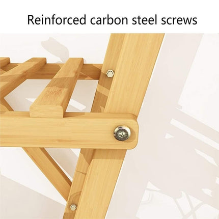 Modern Bamboo Multi Layer Plant Stand Indoor Flower Pot Shelf for Balcony and Living Room