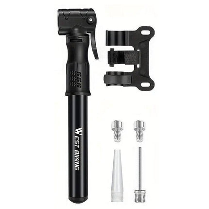 Portable Bicycle Pump Mini Inflatable Tube Pump Tire Inflator for Bike Cycling