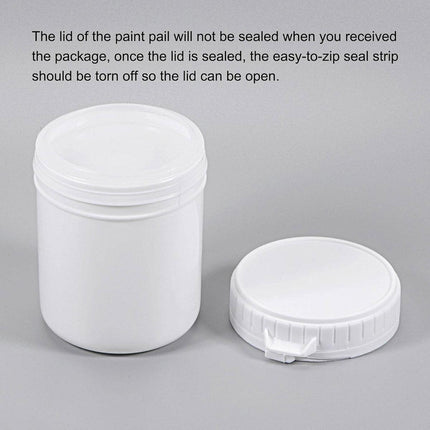 10pcs Wide Mouth Plastic Jar Bottle Powder Storage Container for Spices Snacks