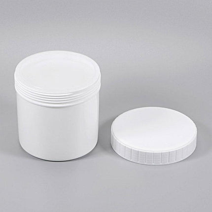 10pcs Wide Mouth Plastic Jar Bottle Powder Storage Container for Spices Snacks