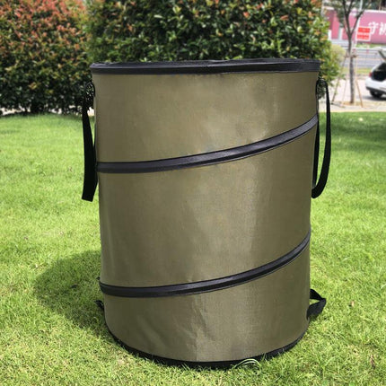 Collapsible Leaf Bin Outdoor Waste Bin for Garden Yard Cleanup and Storage