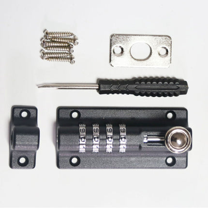 Waterproof Cipher Door Lock Heavy Duty Bolt Outdoor Security Anti Theft Catch