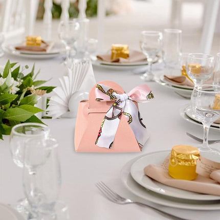 20pcs Wedding Candy Box Portable Gift Bag Party Favor Packaging Sweet Treat