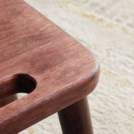 Home Solid Wood Small Bench Shoe Bench Compact Design for Entryway Living Room