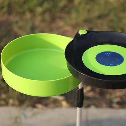 Magnetic Bait Tray Centre Fishing Tackle Box Feeder Holder for Carp Angling