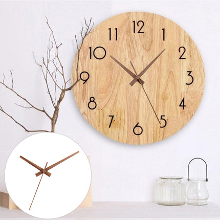 Genuine Wooden Clock Hands Natural Wood Color Precise Craft Smooth Edge Durable