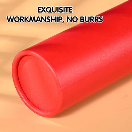 10PCS Gift Wrap Paper Tubes 5.3x36.5cm Red for Arts Crafts Scrapbooking Storage