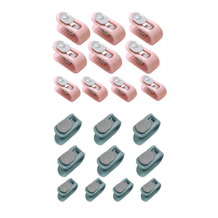 10/20pcs Quilt Retainer Cover Clips Invisible Needle-Free Thumb Buckle Bedding