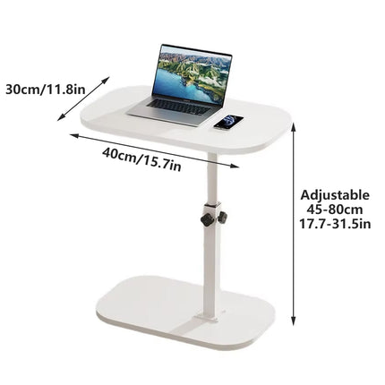 Adjustable Height Coffee Table Small Sturdy Multi-Functional for Living Room Bedroom